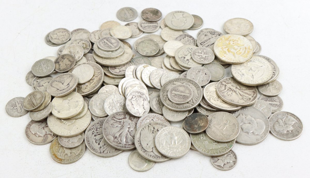 90% U. S. SILVER COINS