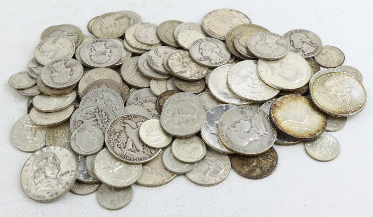 90% U. S. SILVER COINS