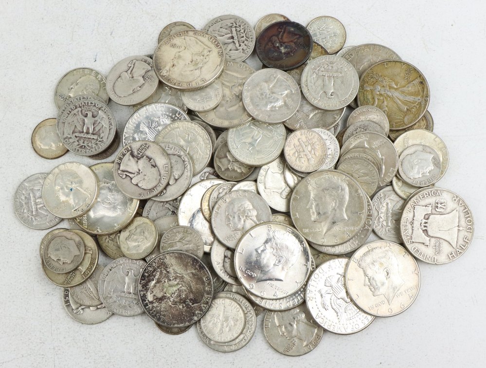 90% U. S. SILVER COINS