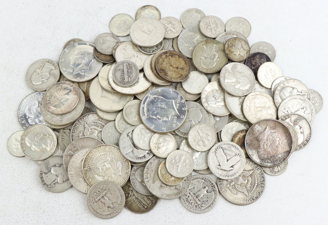 90% U. S. SILVER COINS