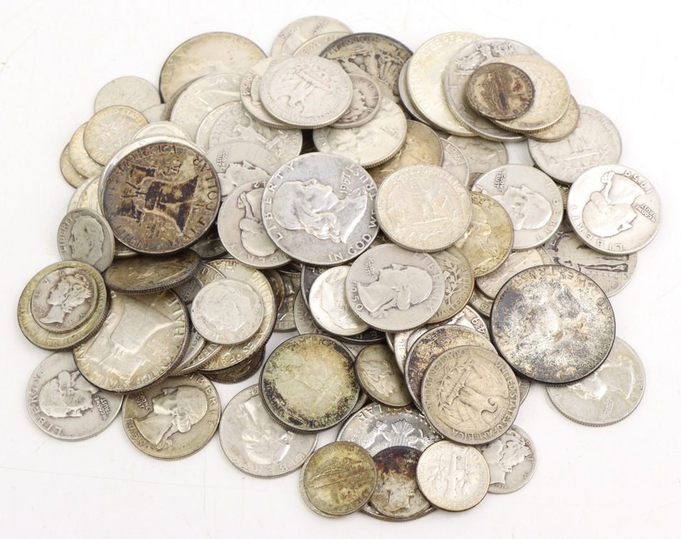 90% U. S. SILVER COINS