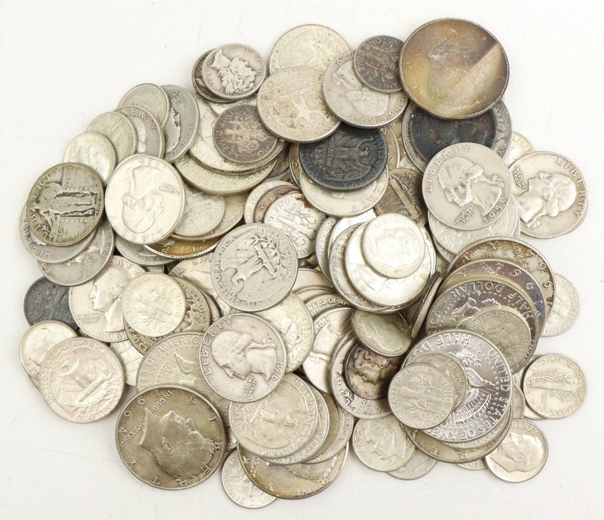 90% U. S. SILVER COINS