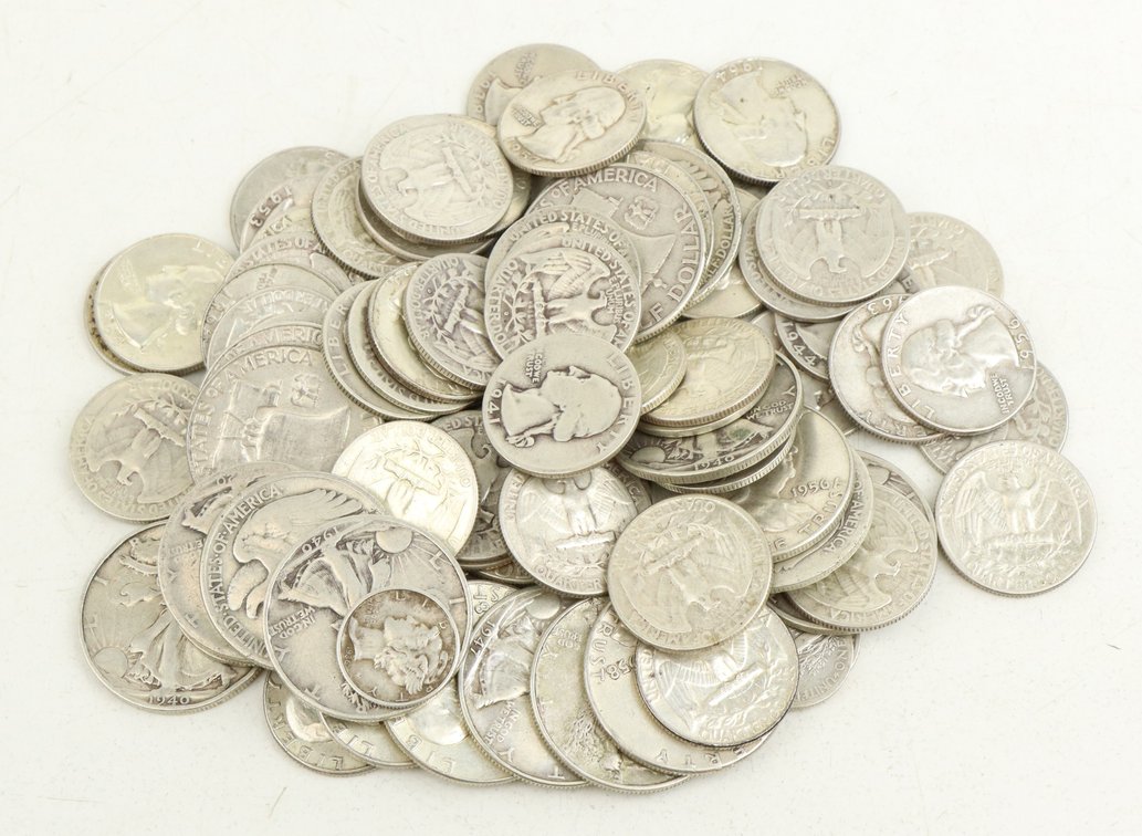 90% U. S. SILVER COINS