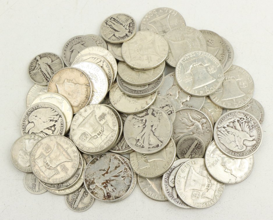 90% U. S. SILVER COINS