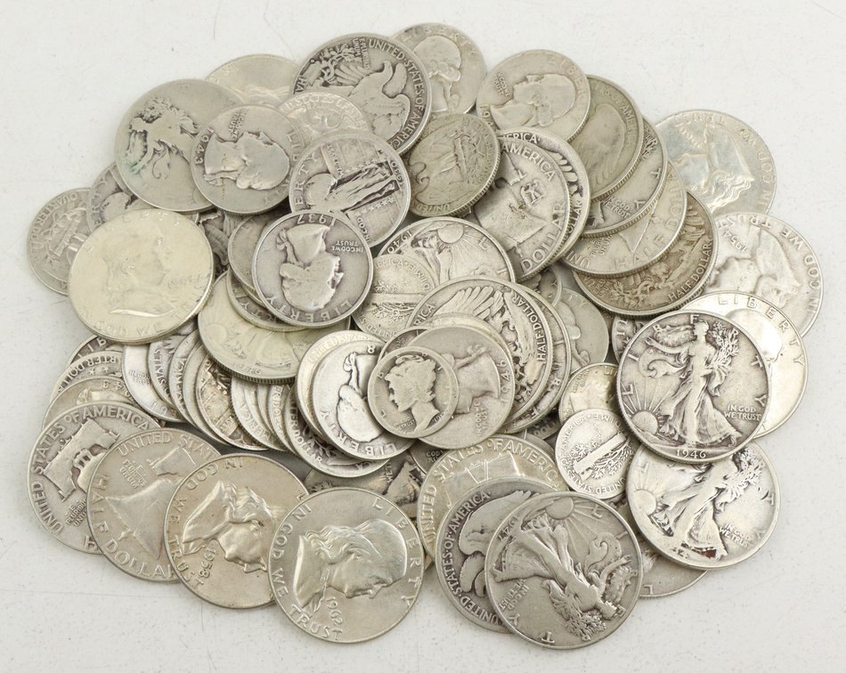 90% U. S. SILVER COINS