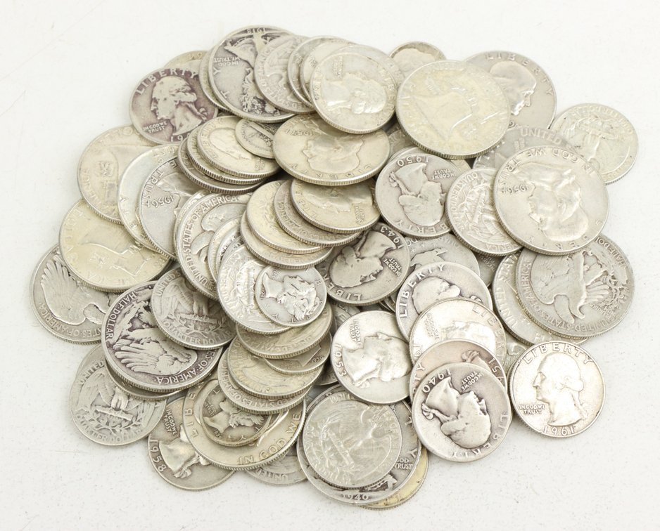 90% U. S. SILVER COINS