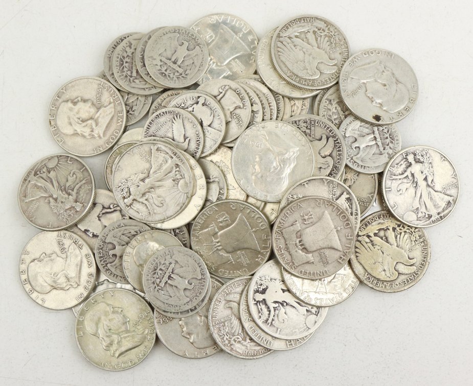 90% U. S. SILVER COINS