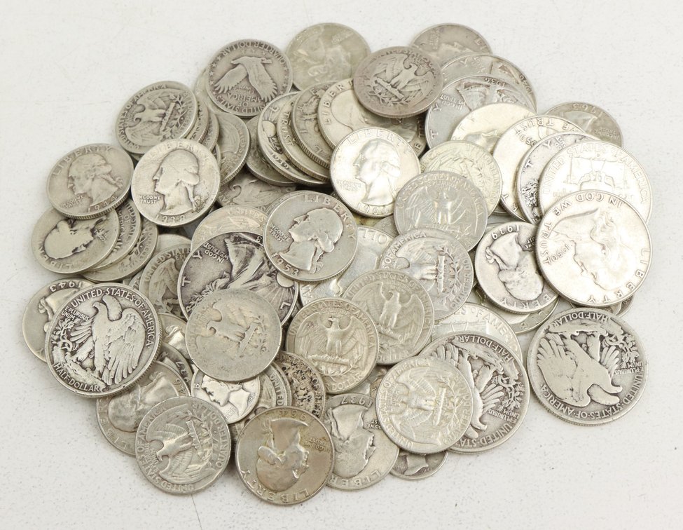90% U. S. SILVER COINS