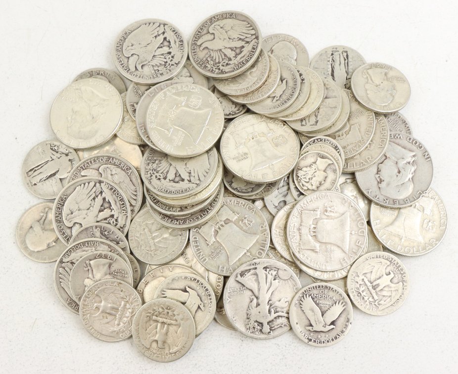 90% U. S. SILVER COINS