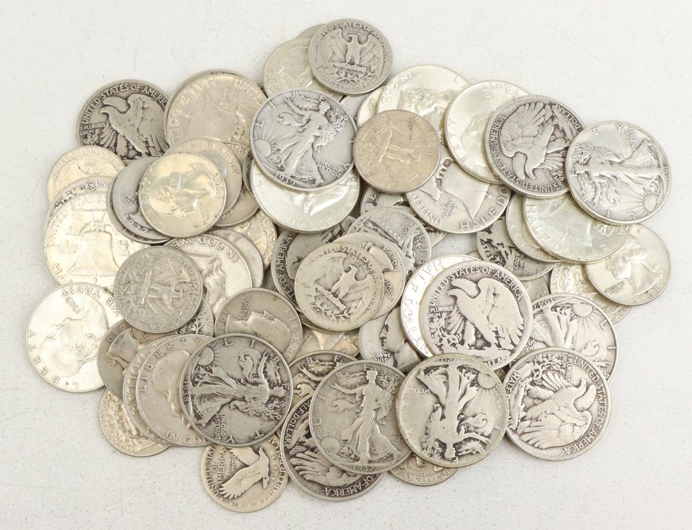 90% U. S. SILVER COINS