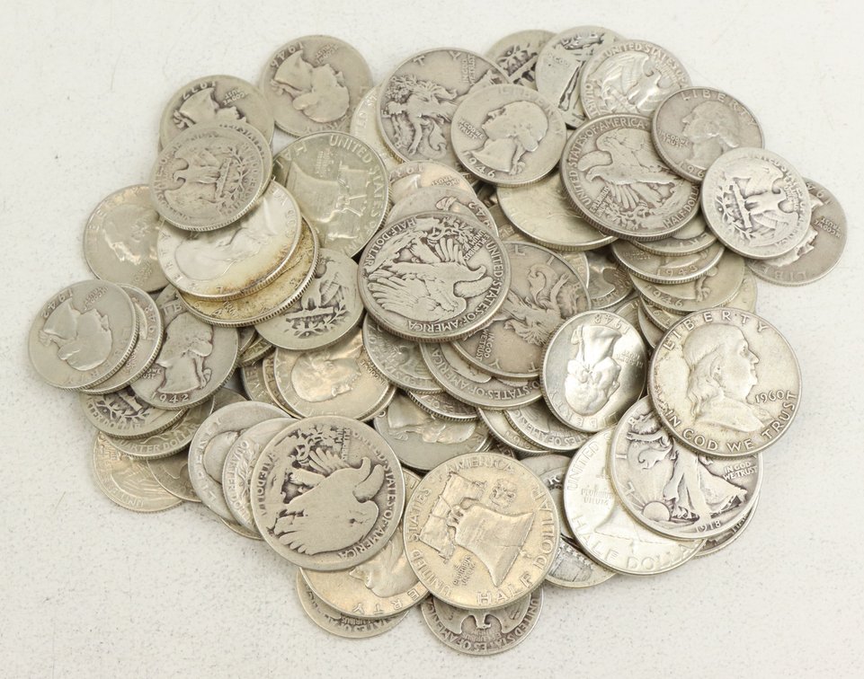 90% U. S. SILVER COINS