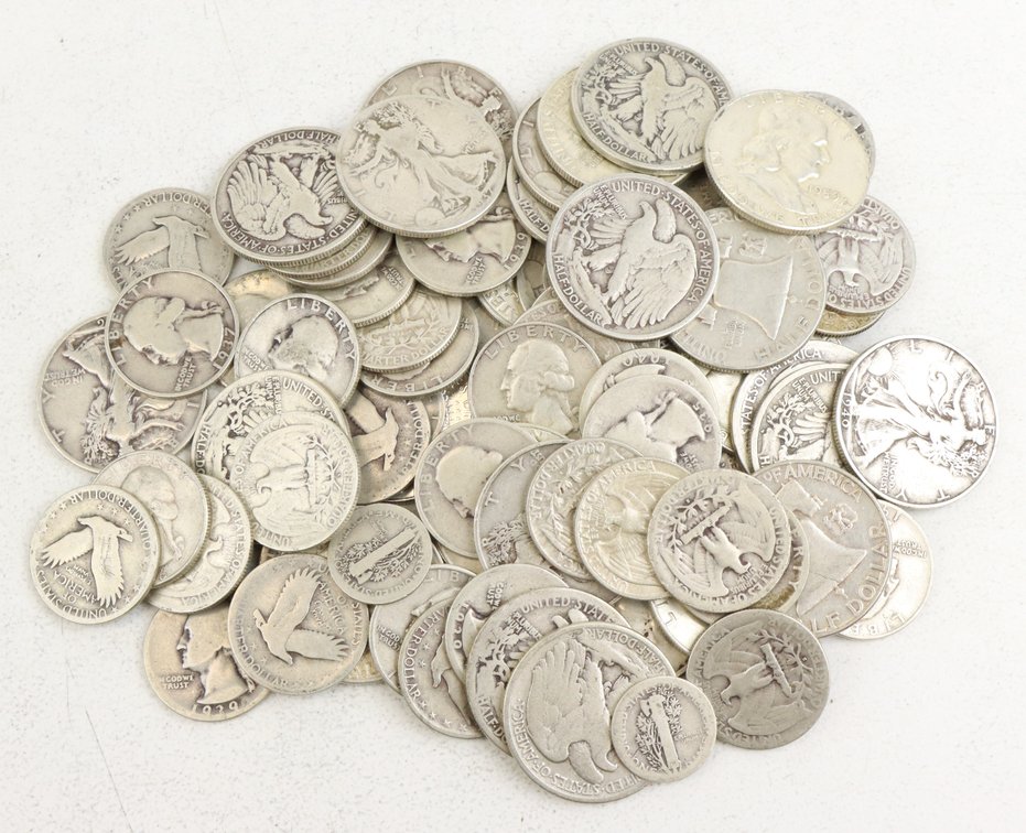 90% U. S. SILVER COINS
