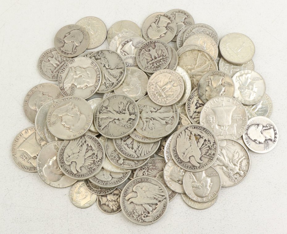 90% U. S. SILVER COINS
