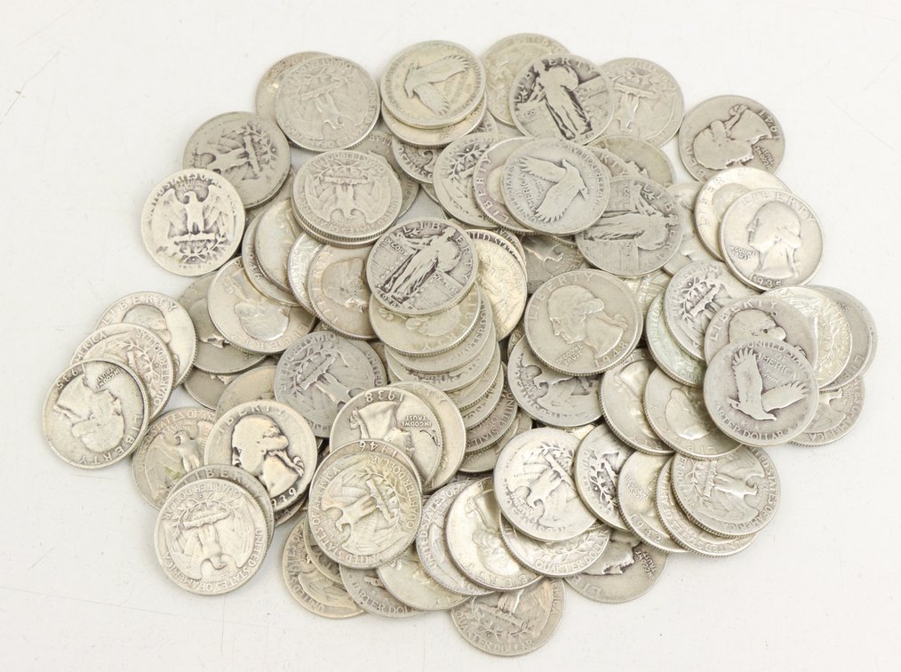 90% U. S. SILVER COINS