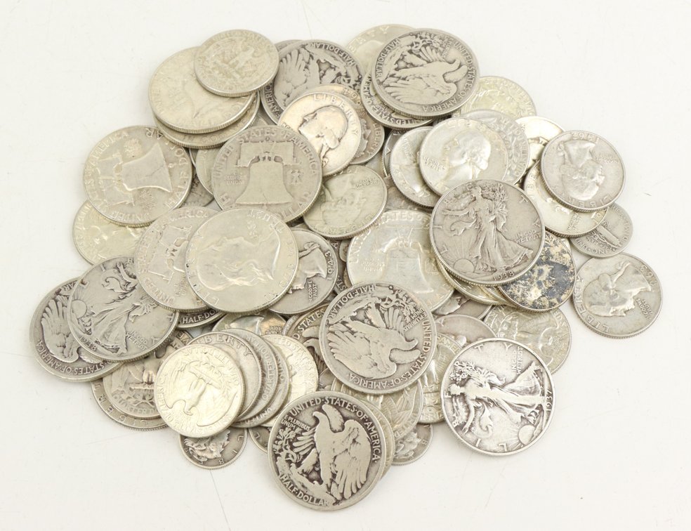 90% U. S. SILVER COINS