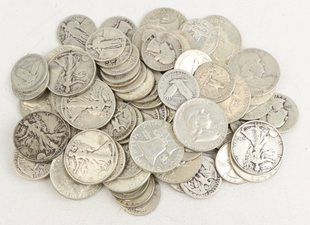 90% U. S. SILVER COINS