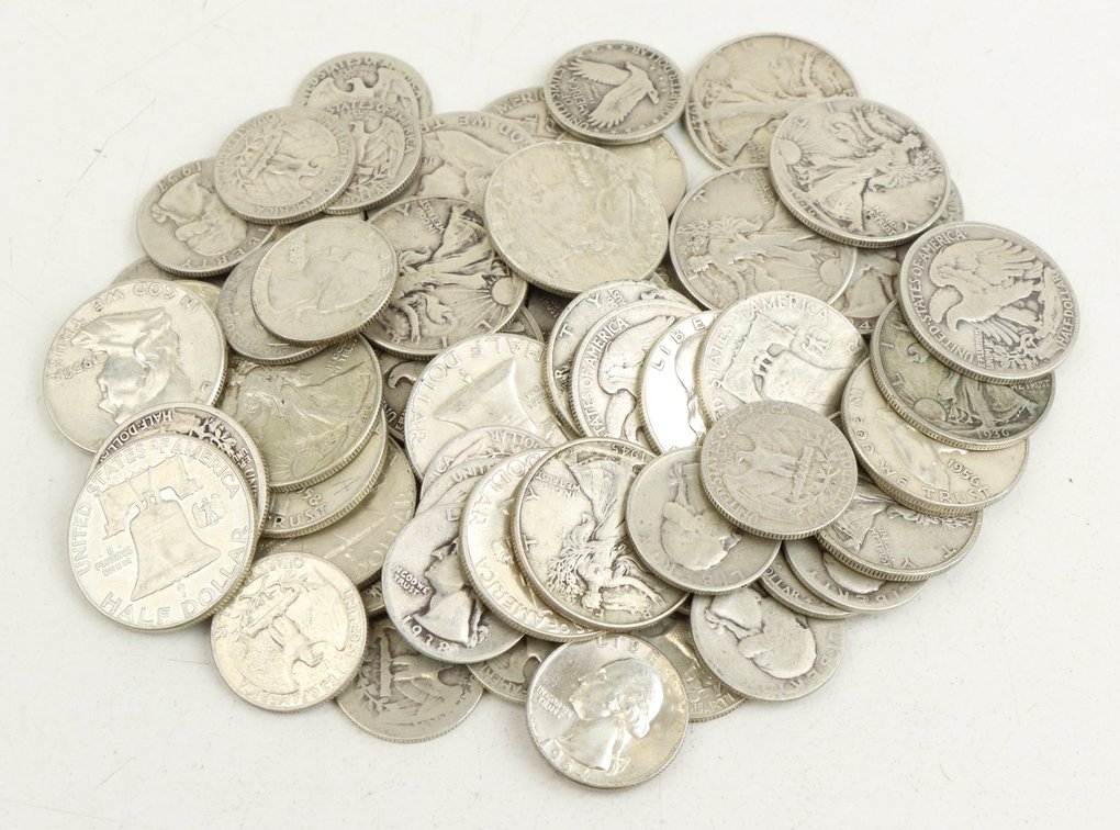 90% U. S. SILVER COINS