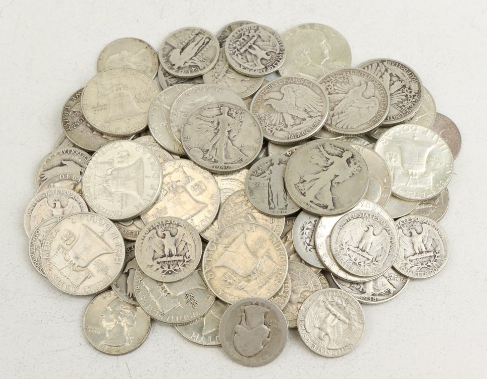 90% U. S. SILVER COINS