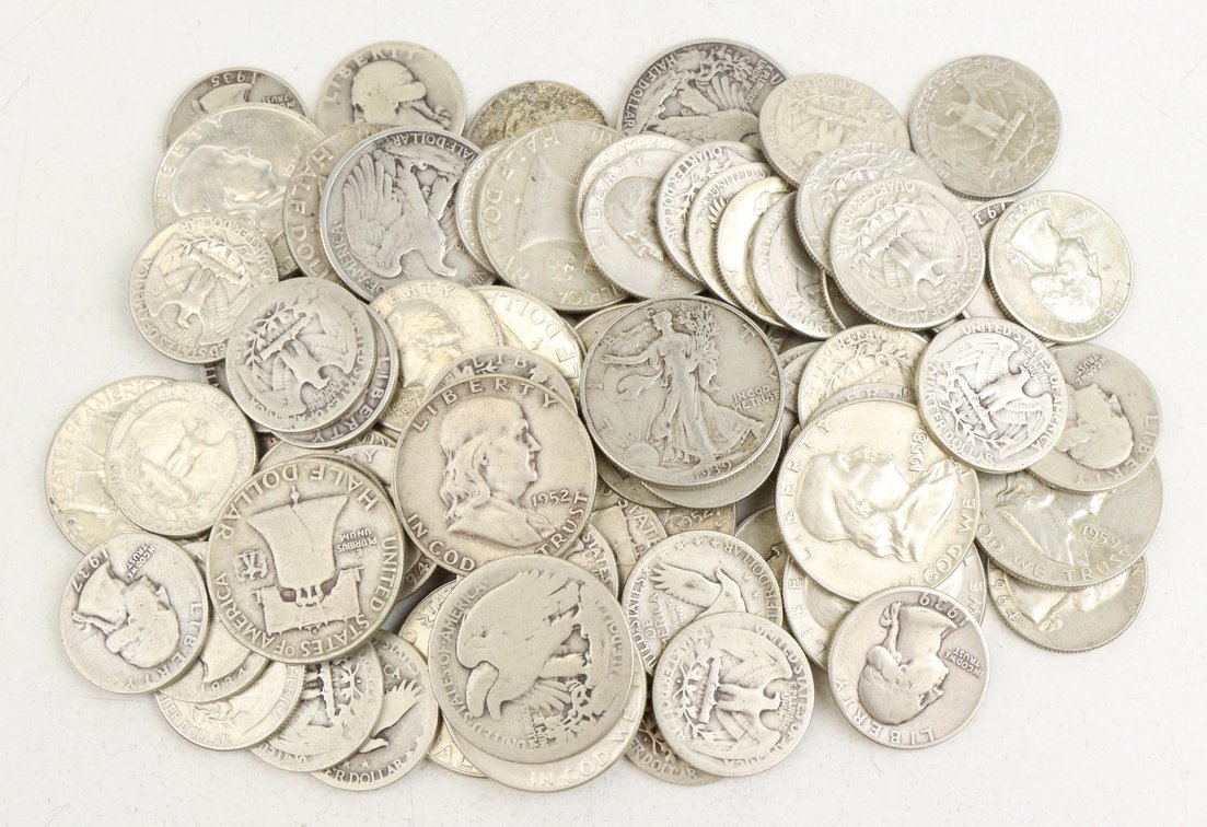 90% U. S. SILVER COINS