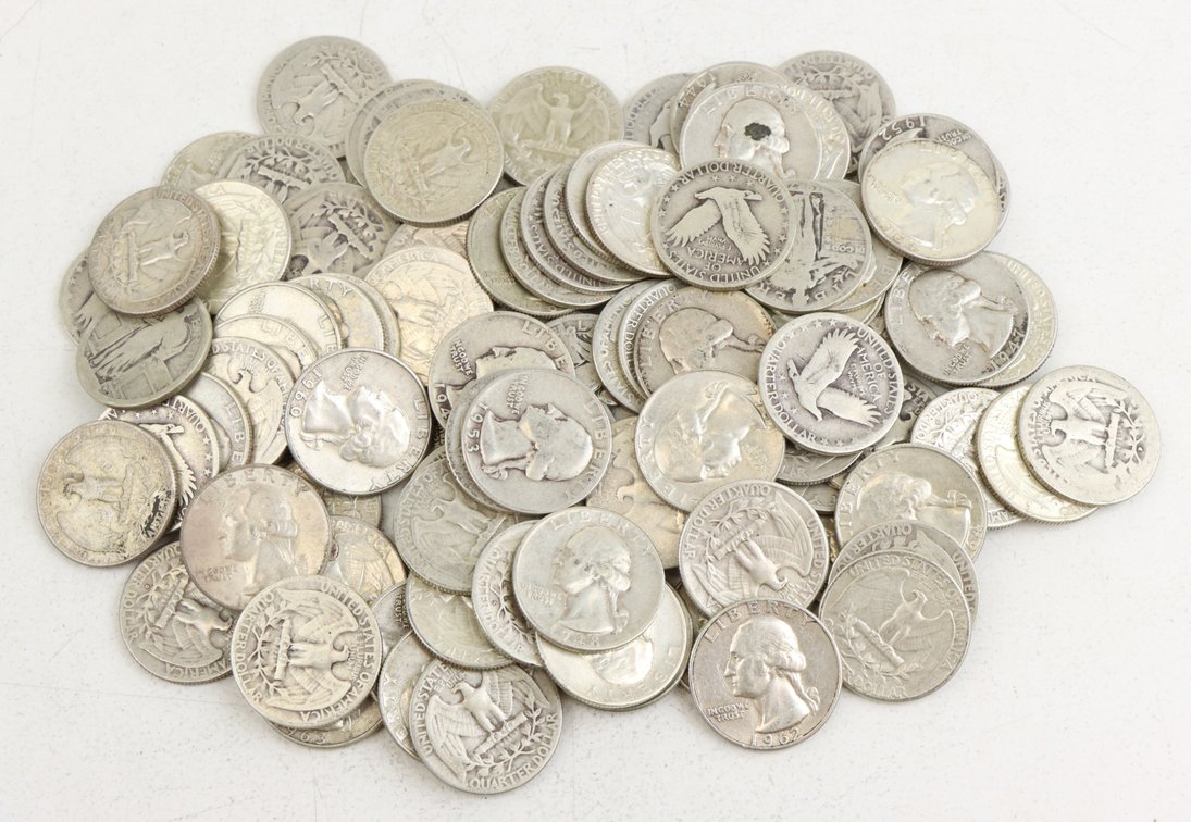 90% U. S. SILVER COINS