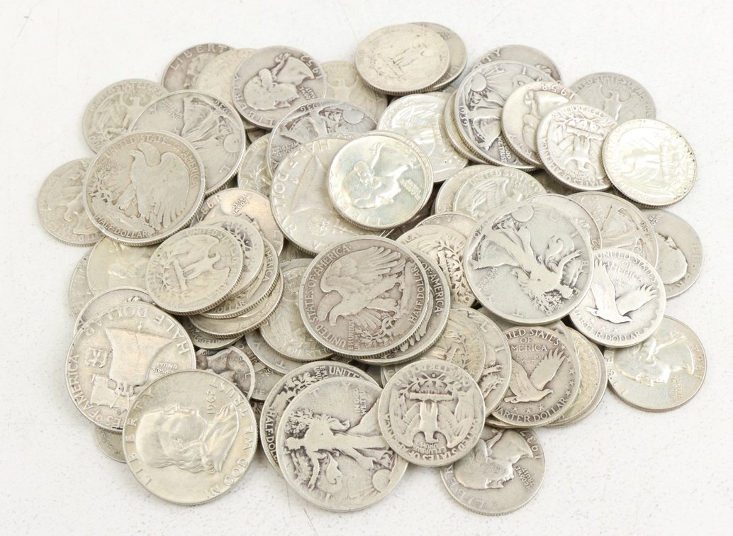 90% U. S. SILVER COINS