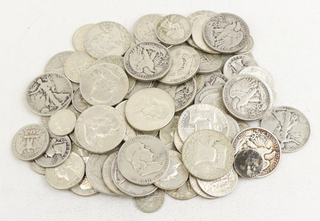90% U. S. SILVER COINS