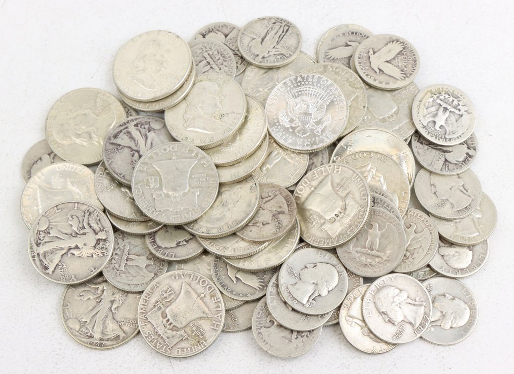 90% U. S. SILVER COINS