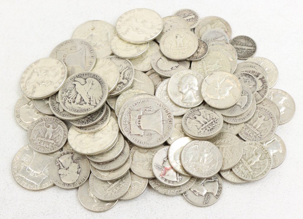 90% U. S. SILVER COINS