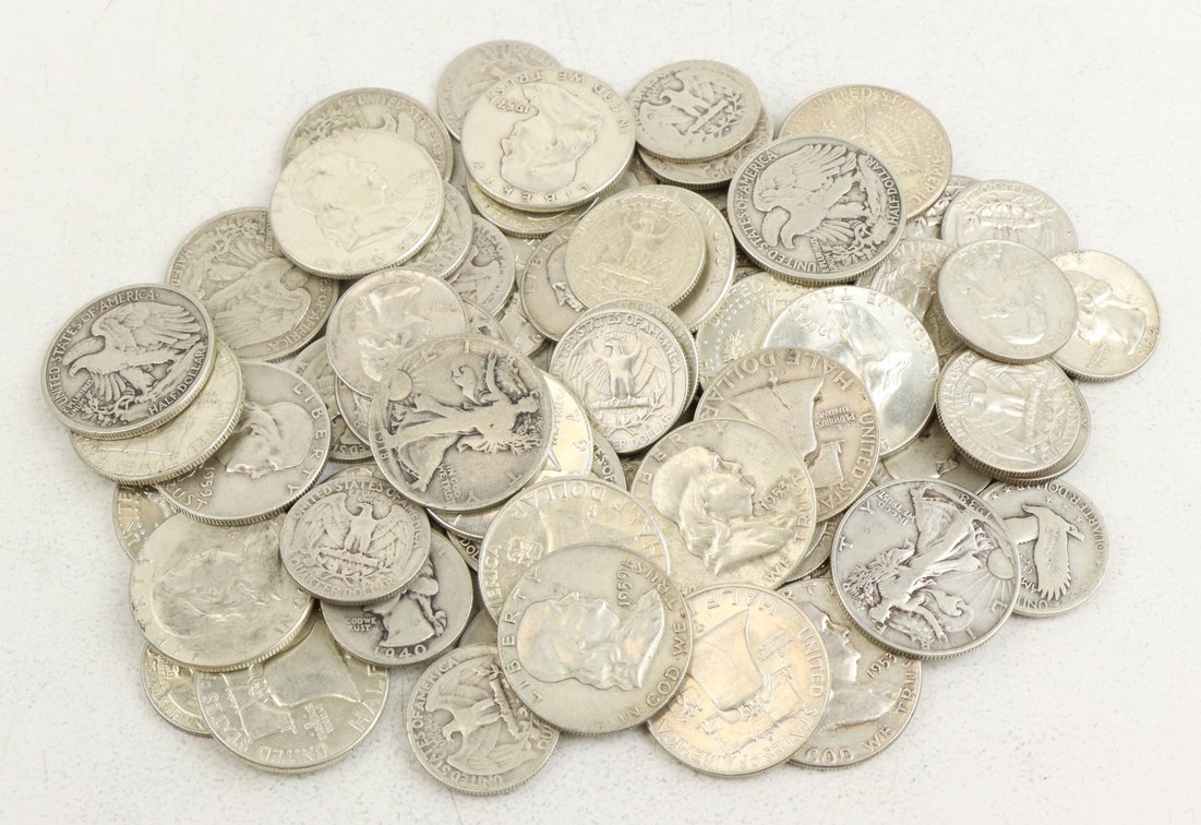 90% U. S. SILVER COINS