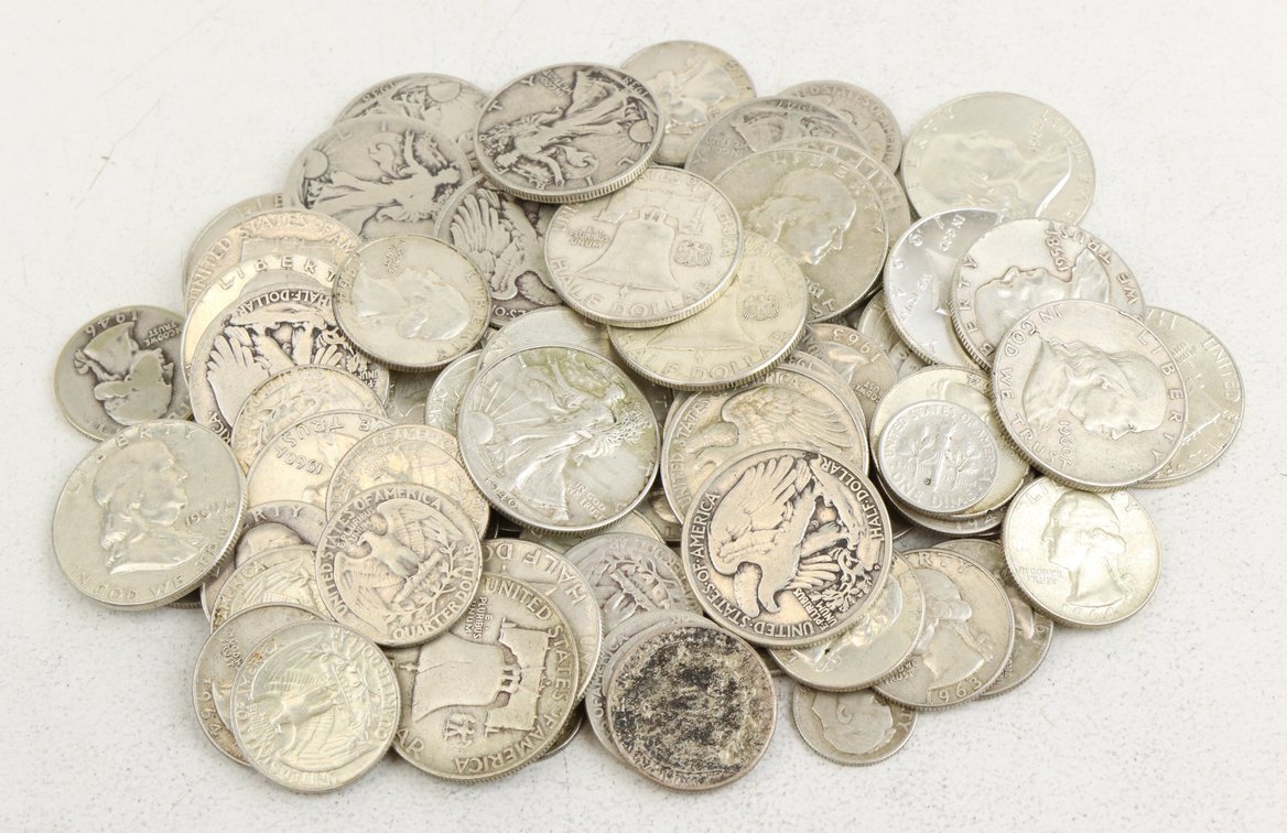 90% U. S. SILVER COINS
