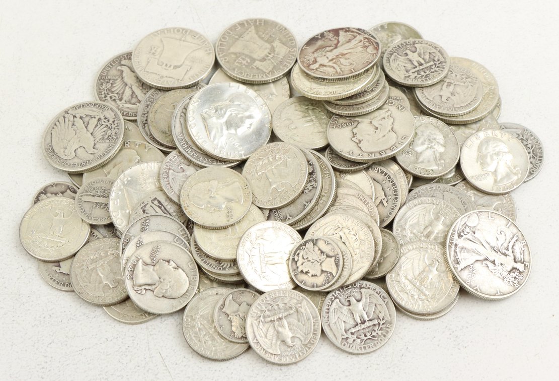 90% U. S. SILVER COINS