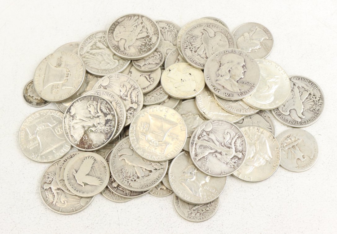 90% U. S. SILVER COINS