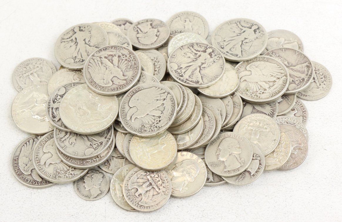 90% U. S. SILVER COINS