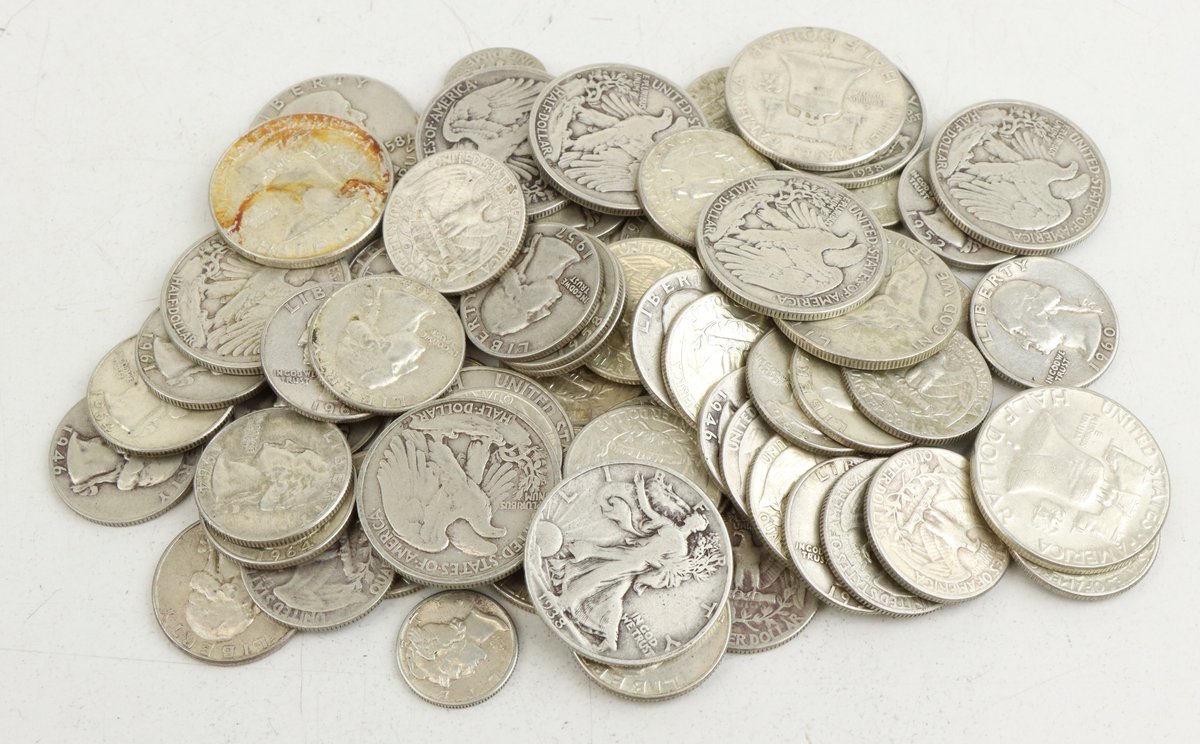90% U. S. SILVER COINS
