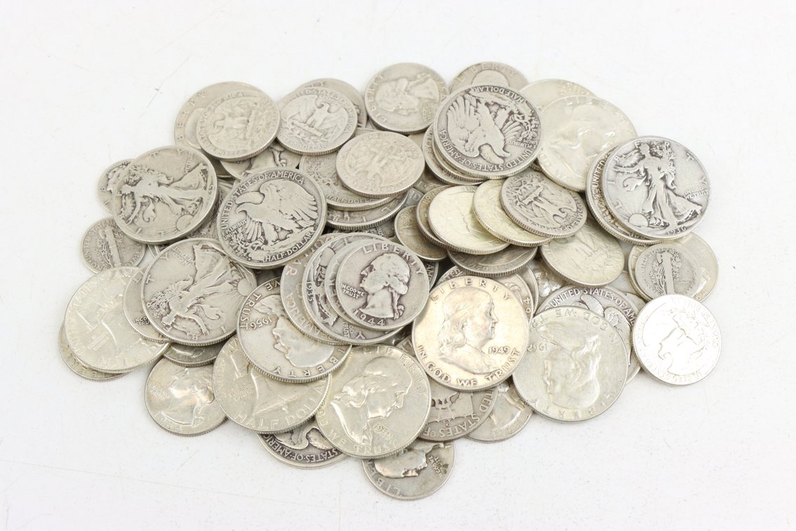 90% U. S. SILVER COINS