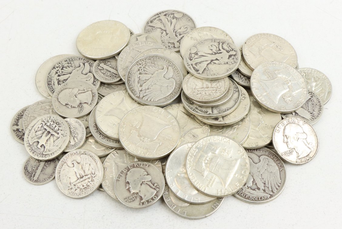 90% U. S. SILVER COINS