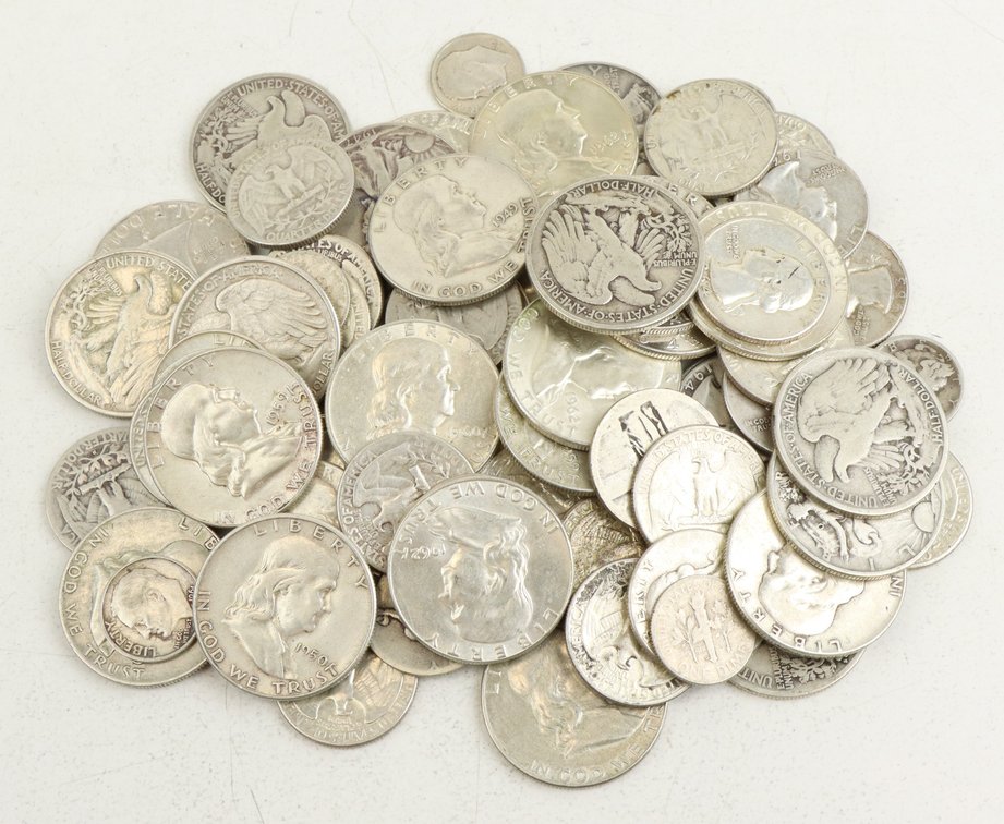 90% U. S. SILVER COINS