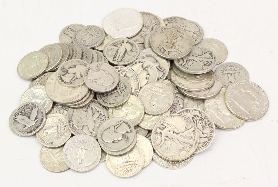 90% U. S. SILVER COINS