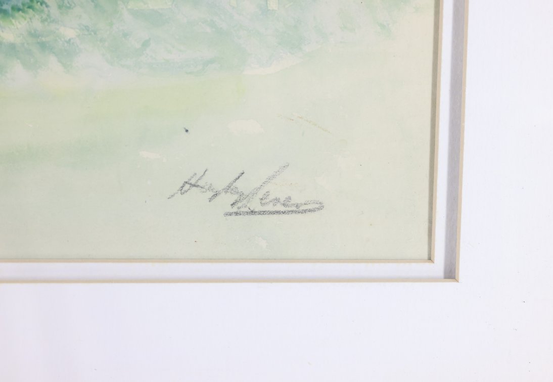 Image for Watercolor, signed