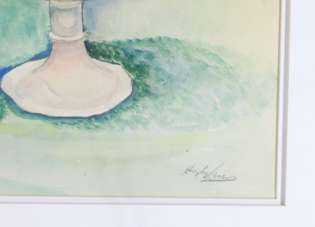 Image for Watercolor, signed