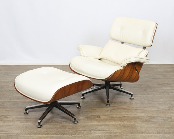 Image for Eames Style Lounge Chair and Ottoman