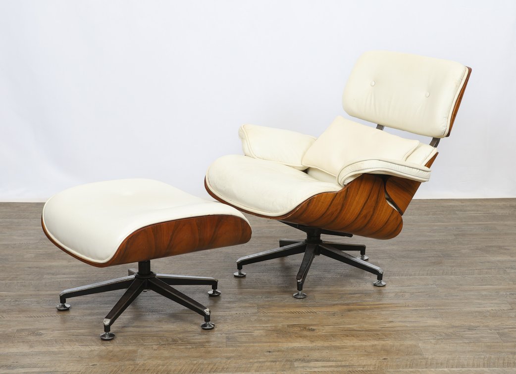 Image for Eames Style Lounge Chair and Ottoman