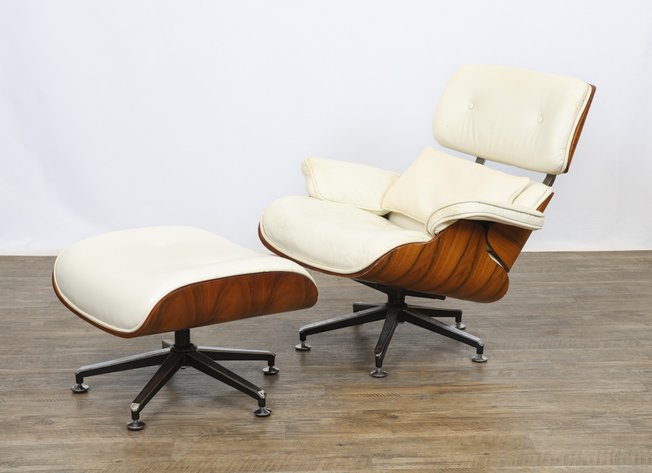 Image for Eames Style Lounge Chair and Ottoman