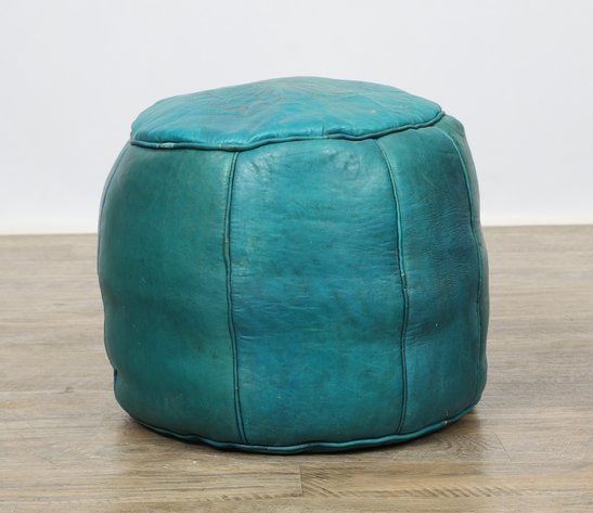Image for Moroccan Leather Poufs