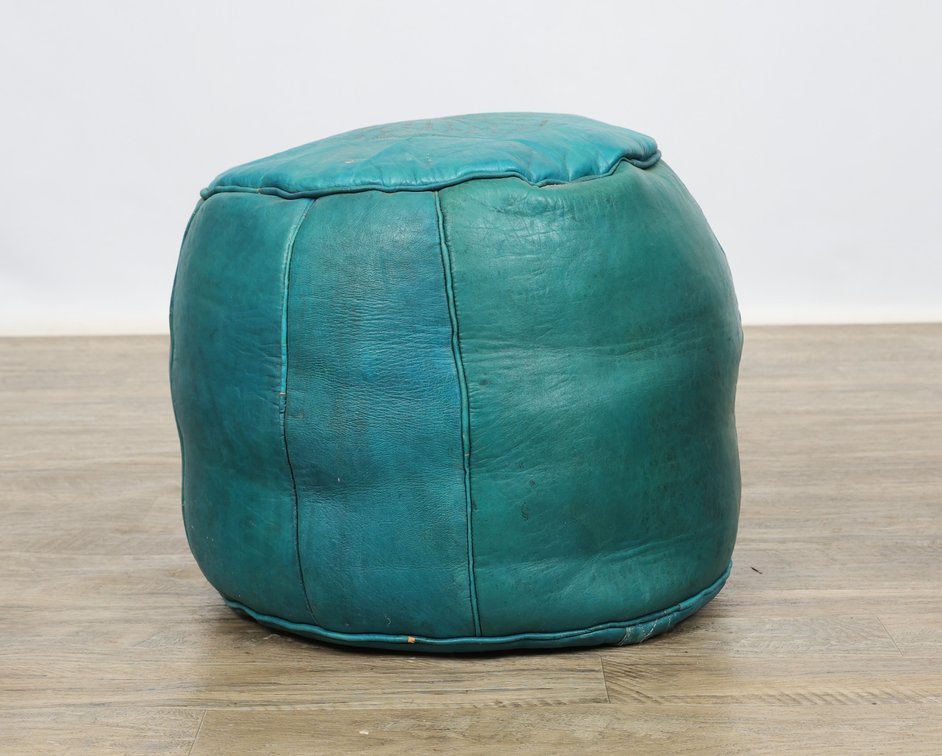 Image for Moroccan Leather Poufs