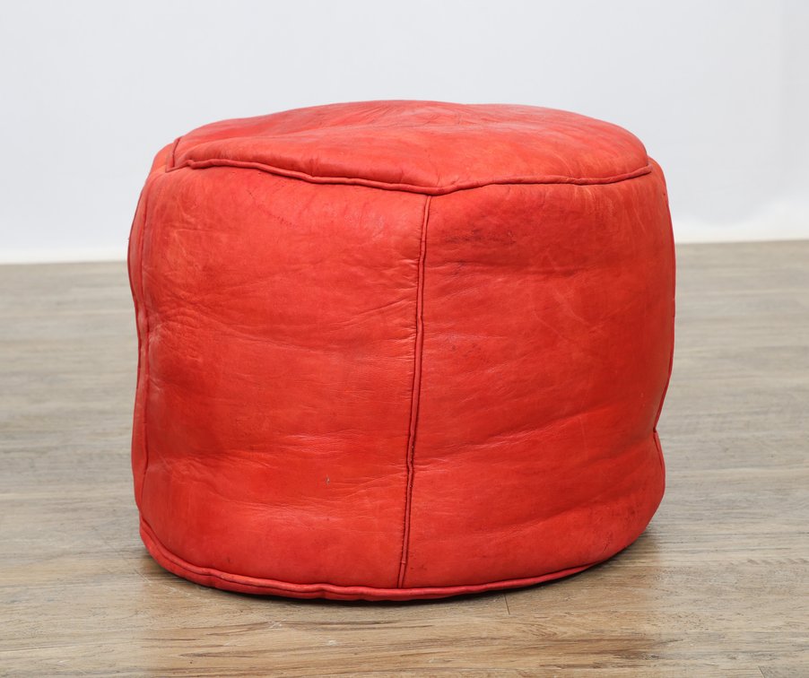 Image for Moroccan Leather Poufs