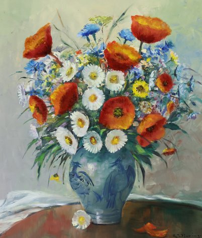 Image for Oil on Canvas, signed
