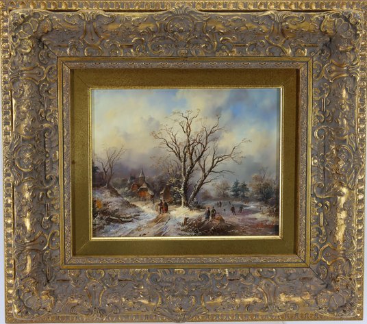 Image for Oil on Panel, signed