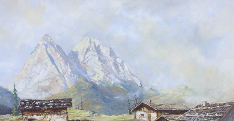 Image for Oil on Board, signed