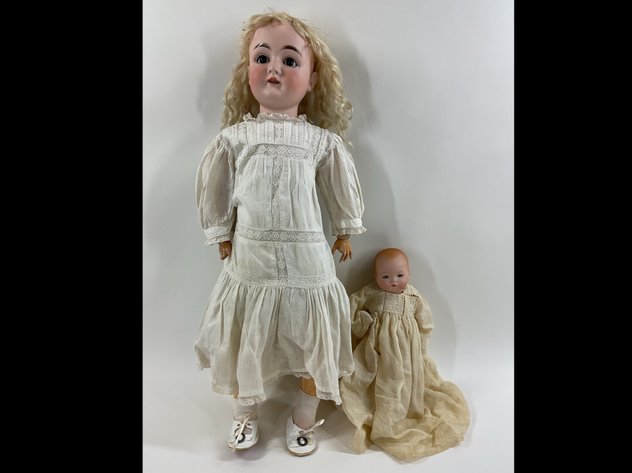 Image for GERMAN BISQUE DOLLS.
